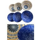 Ver mais imagens de 6 Bowls Cumbucas Tigelas Estampados Grandes 500ml Mek Kit 4 Tigelas Cumbucas Bowls 600ml Caldos Sopa