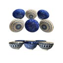 Ver imagem 6 de 6 Bowls Cumbucas Tigelas Estampados Grandes 500ml Mek Kit 4 Tigelas Cumbucas Bowls 600ml Caldos Sopa