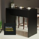 Ver imagem 6 de Bancada para Cozinha Reims Madesa 115 Cm - Preto
