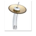 Ver imagem 3 de Cuba Quadrada 30cm + Torneira Cascata + Valvula Kit Dourado