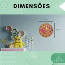 Ver imagem 3 de Relógio Decorativo Bailarina – Mdf 30x30cm Multi Camadas