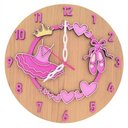 Ver imagem 1 de Relógio Decorativo Bailarina – Mdf 30x30cm Multi Camadas