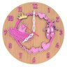 Relógio Decorativo Bailarina – Mdf 30x30cm Multi Camadas - 1