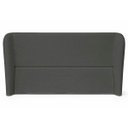 Ver imagem 3 de Cabeceira Liz Luxo Moderna Boucle para Cama Box King 1.95 Cinza Grafite
