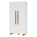 Ver imagem 1 de Armário Multiuso Organizador Laundry em Mdf 194cm – 2 Portas:branco