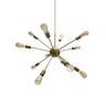 Lustre Super Moderno Sputnik Dourado 12 Hastes Tendência - 1