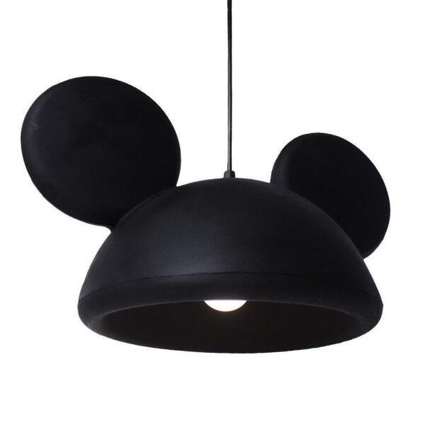 Luminária Decorativa Pendente Disney Orelhas Mickey - Bivolt