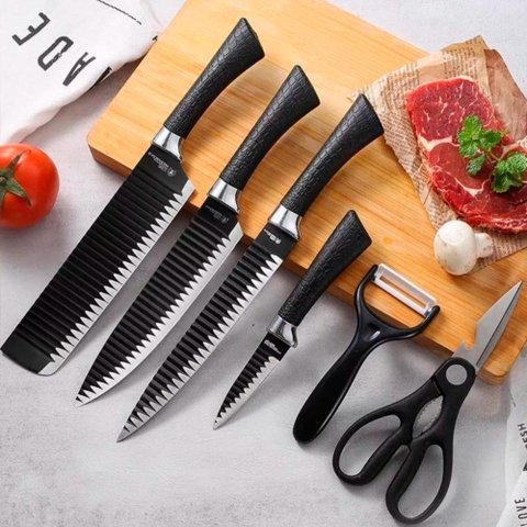 Conjunto de Facas Profissionais 6 Peças