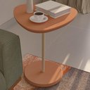 Ver imagem 7 de Mesa Apoio Alta Mdf para Sala de Estar 51 Cm 4697 Terracota Arly Terracota