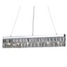 Pendente Cromado Cristais Fumê 90X16 Pier 9023/6Smk - 2