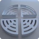 Ver imagem 5 de Suporte Porta Shampoo Para Banheiro De Canto Inox Branco