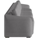 Ver imagem 2 de Sofá Cama para Sala de Estar 3 Lugares 306cm Montserrat K01 Bouclê Cinza - Lyam Decor