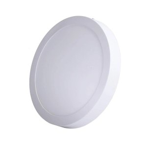 Painel Led Redondo Sobrepor 12W 6500K Bivolt Foxlux