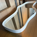 Ver imagem 1 de Bandeja Santorini - Linha Metal- - Off White - 30x20