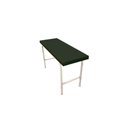 Ver imagem 1 de Maca Mesa Exame Clínico Pediátrica Infantil Preta 135x80cm