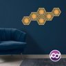 Quadro Painél Decorativo Cobogó Hexagonal Mdf 03mm Mod02 - 3