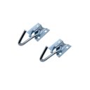 Ver imagem 1 de Kit 2 Gancho Rede Parafusar Zincado Unidade Ref.20065 - Loth