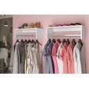 Ver imagem 4 de Kit 4 cabideiros aéreos Madeira MDP Módulo