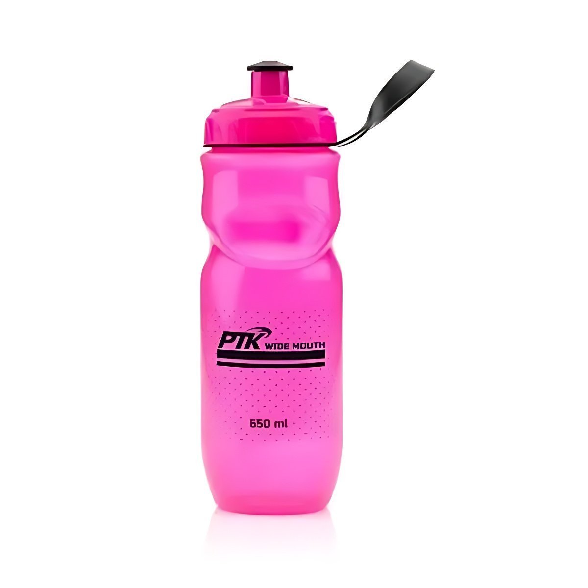 Caramanhola Garrafa Boca Larga Rosa 650ml Ptk - 4