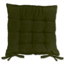 Ver imagem 3 de Kit 02 Almofadas Assento Futon Flat para Cadeira 40x40 Verde Musgo