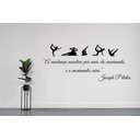 Ver imagem 1 de Adesivo de Parede Pilates Mod09