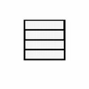 Ver imagem 1 de Vitro Basculante Alumínio Preto 80 (A)  x 100 (L)- Hale