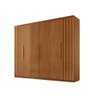 Guarda Roupa Casal Roma Mdf 6 Portas e 2 Gavetas Moderna - 2