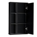 Ver imagem 4 de Armário com Espelho para Banheiro Milano Preto