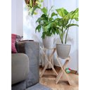 Ver imagem 2 de Kit Suportes de Madeira, Decoração com Plantas, Vasos Sv5