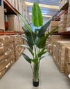 Ver imagem 2 de Bananeira Artificial para Decoração Árvore Real Toque com 2.20m, Planta Decorativa para Casa/eventos