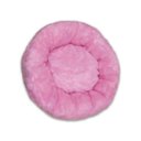 Ver imagem 1 de Cama Caminha Pet Nuvem Redonda Cães e Gatos Fofinha Tamanho Médio Pelúcia Rosa