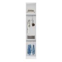 Ver imagem 5 de Guarda Roupa Modular 1 Porta com Prateleiras/cabideiros 45 Cm Altezza Clean Belmax:branco