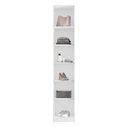 Ver imagem 3 de Guarda Roupa Modular 1 Porta com Prateleiras/cabideiros 45 Cm Altezza Clean Belmax:branco