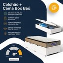 Ver imagem 5 de Cama Box Baú com Colchão Gazin de Molas Ensacadas Pillow Top Air Pro Solteiro 88cm
