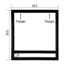 Ver imagem 4 de Suporte Prateleira Fixação teto 25 cm Preto Par