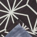 Ver imagem 2 de Tapete Cannes Sala Quarto Antiderrapante Geométrico 132x250cm Caramelo Casa Dona