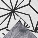 Ver imagem 2 de Tapete Cannes Sala Quarto Antiderrapante Geométrico 132x250cm Cru Casa Dona