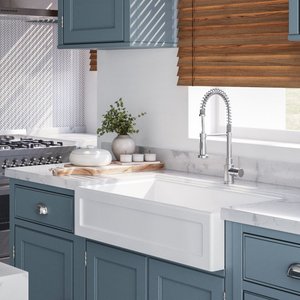 Cuba Cozinha Farm Sink Quadratta 50 Cm Estilo Fazenda Avental