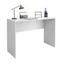 Ver imagem 2 de Mesa Escrivaninha para Estudos Branco Escritório Home Office