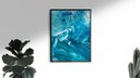 Ver imagem 3 de Quadro Abstrato Alasca 100x150 Borda Infinita