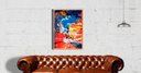 Ver imagem 1 de Quadro Abstrato Pompéia 60x90 Borda Infinita
