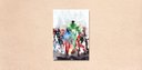 Ver imagem 3 de Quadro Abstrato Vingadores 100x150 Borda Infinita