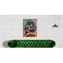 Ver imagem 4 de Quadro Ilustrado  Marvel x Capcom  100x150 Borda Infinita