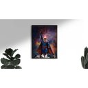 Ver imagem 4 de Quadro Ilustrado  Superman  80x120 Borda Infinita