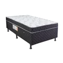 Ver imagem 1 de BOX BAU CONJUGADA MOLA SOLTEIRO KING POLIESTER (110KG - 0.96X2.03X56):PRETO