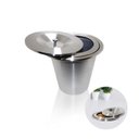 Ver imagem 1 de Lixeira de Pia e Bancada em Aço Inox 5L de Embutir