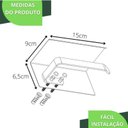 Ver imagem 6 de Porta Papel Higiênico de Parede Banheiro Dourado Fs Max