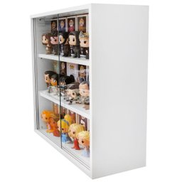 Expositor para Funko Pop Mdf 3 Vãos (para Caixas e Pops) Branco, Kit 3 Unidades - Dom Móveis - 7
