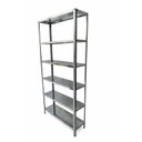 Ver imagem 7 de 3b Estante Armário Organizador Industrial Aço Galvanizado 190x90 6 Bandejas