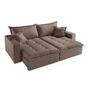 Ver imagem 4 de Sofá Retrátil com Baú Ref 47 - 2500-b Messina